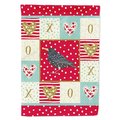 Carolines Treasures 28 x 0.01 x 40 in. Starling Love Flag Canvas House Size CK5515CHF
